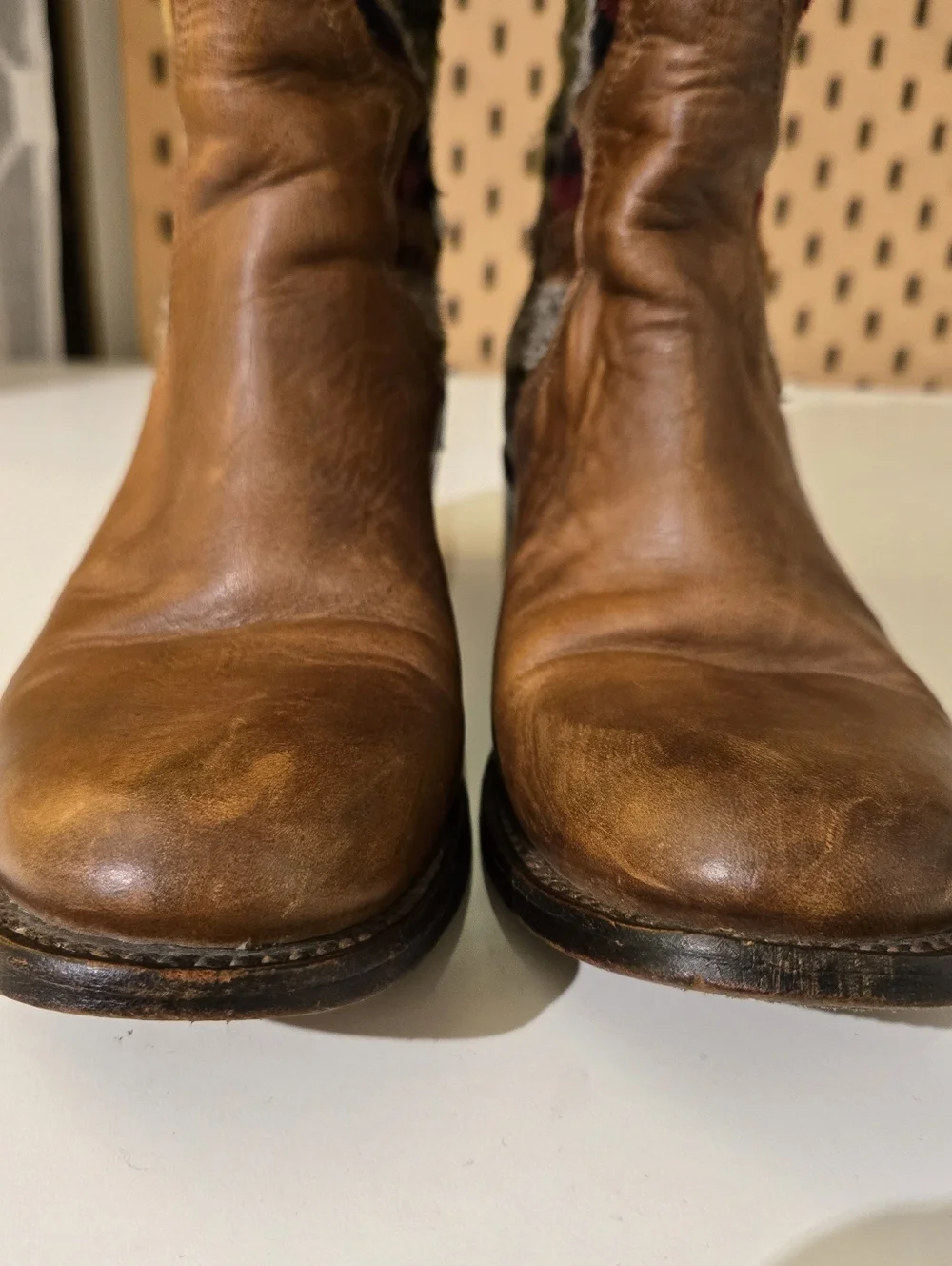 FREEBIRD by Steven Cablo Aztec Blanket Ankle Boots Womens 8 Caballero $350 - Picture 6 of 15
